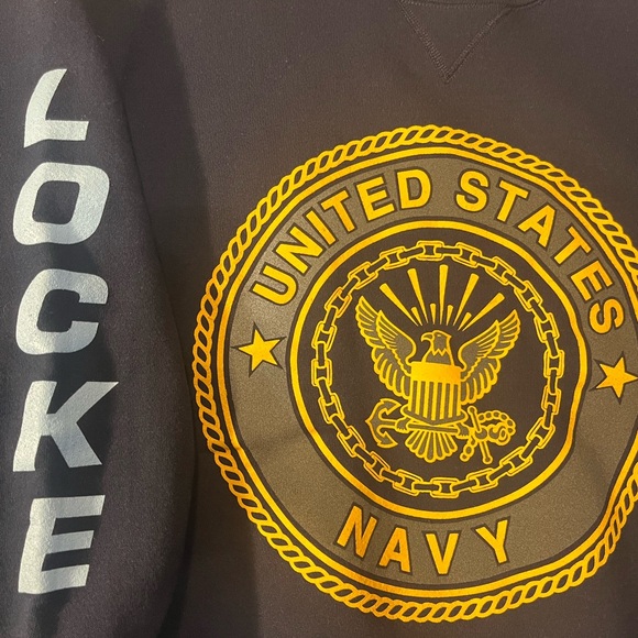 VINTAGE US NAVY SWEATSHIRT - Picture 2 of 7